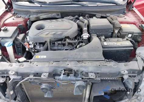 2017 Hyundai Sonata Sport 2.0T from USA, damaged, VIN 5NPE34AB5HH554606